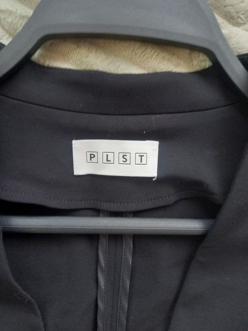 美品　PLST プラステ　ノーカラー　ジャケット　パンツ　セットアップ　　手洗い