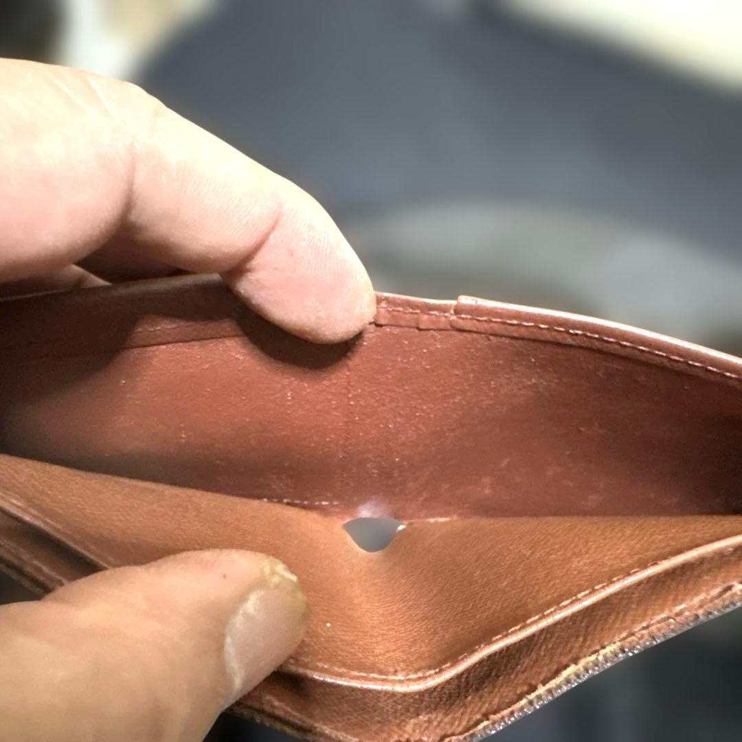 ⑧☆在庫SALE/良品☆モノグラム ♪マルコ☆2つ折り財布★ポケットあり