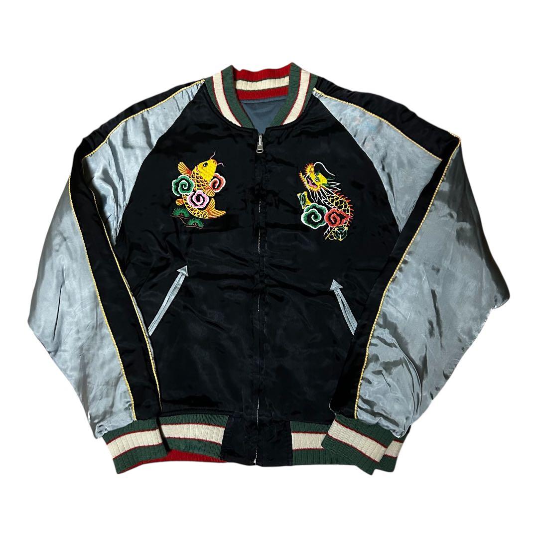 中古品 old PHERROW'S 匠 リバーシブル スカジャン L