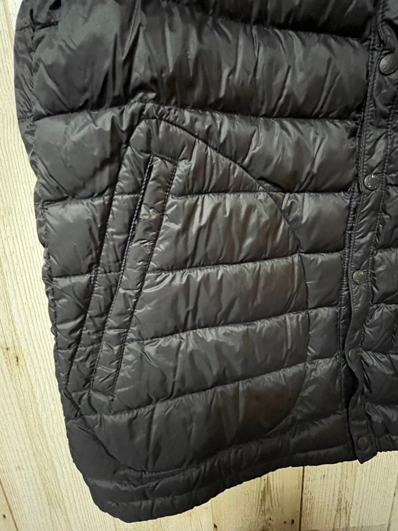 ふふ⭐︎DANTON ダウンベスト ブラック 38
