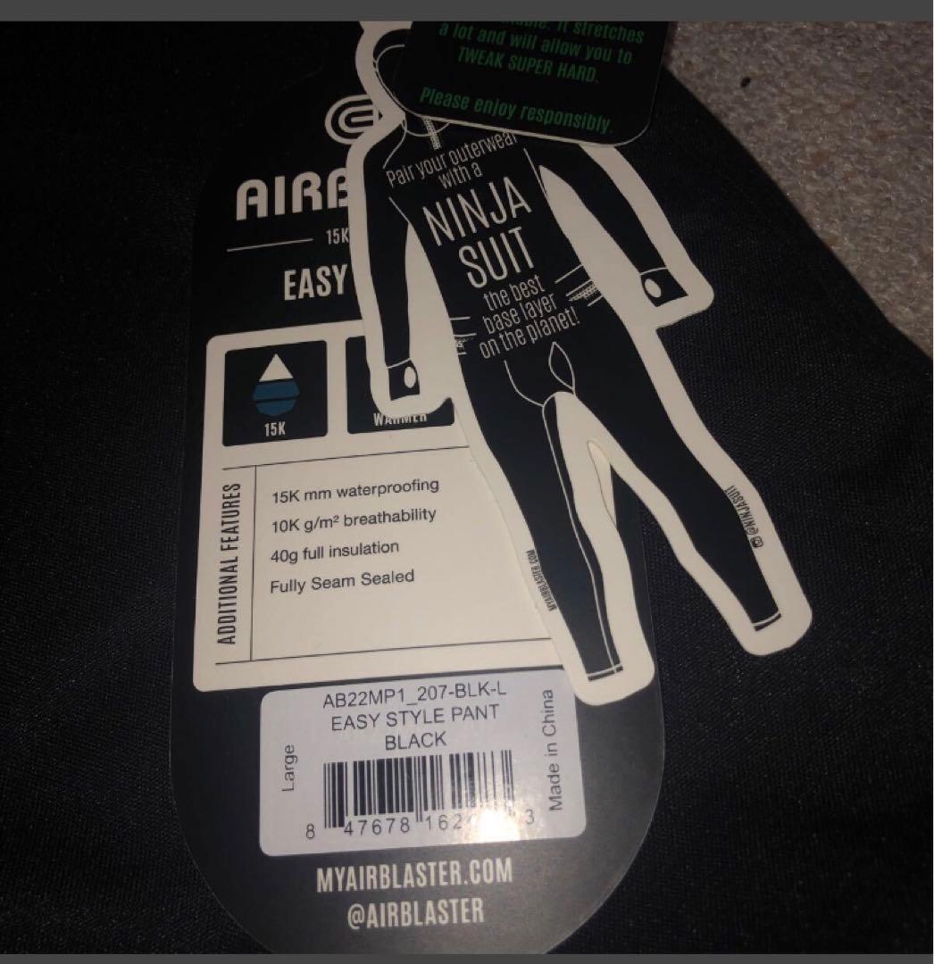 エアブラスター　パンツ 21-22　EASY STYLE PANT 未使用品