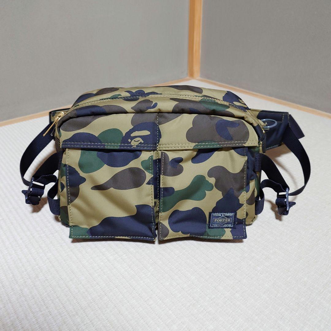 【期間限定値下げ】A BATHING APE × PORTER ボディバッグ