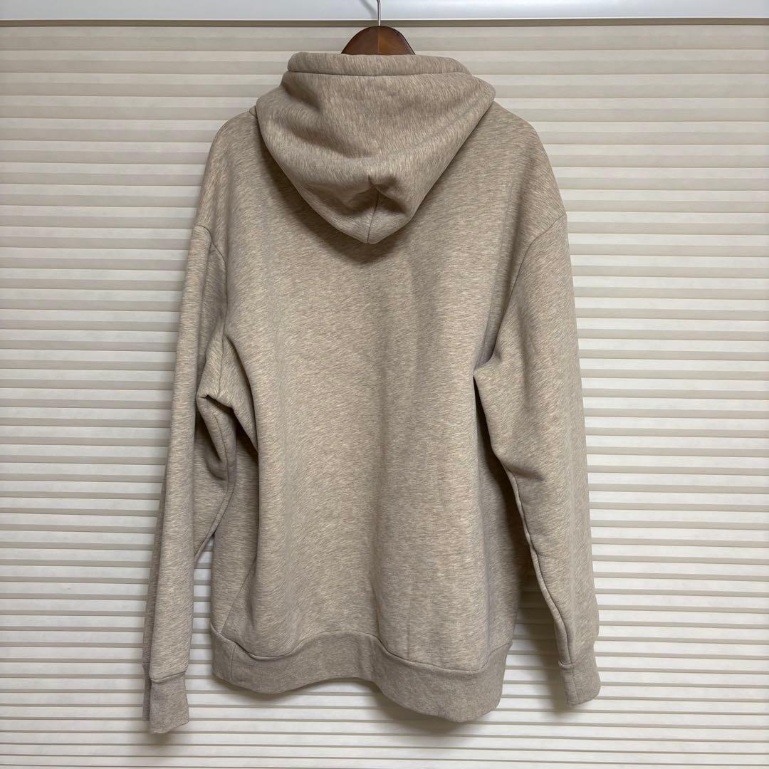 【XXLサイズ】ポロラルフローレン 裏起毛パーカー ベージュ