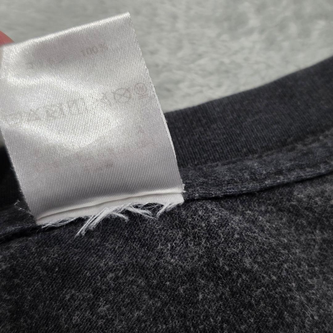 ナンバーナイン　スカルプリントTシャツ　4　黒　ドクロ　school　スカル