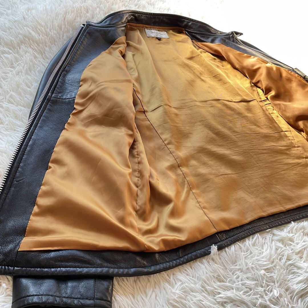 美品✨レトログレード　レザージャケット　シングルライダース　L ブラック　本革