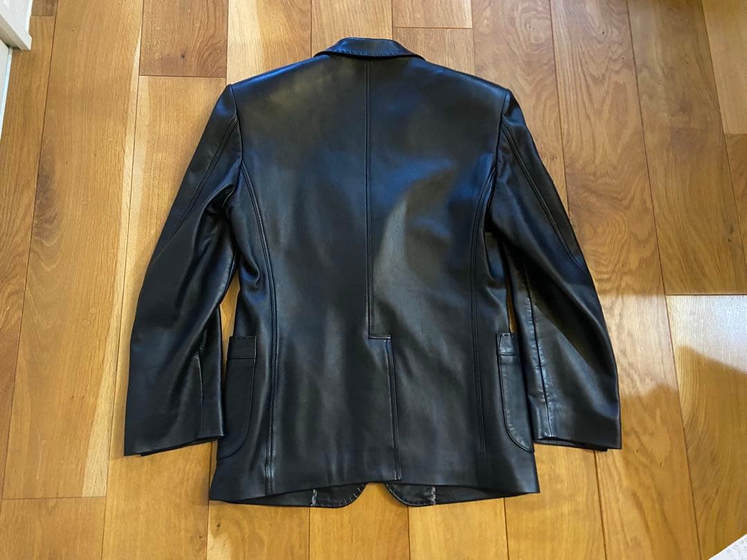 ひょろぼう　フラットヘッド RJB ラムレザージャケット