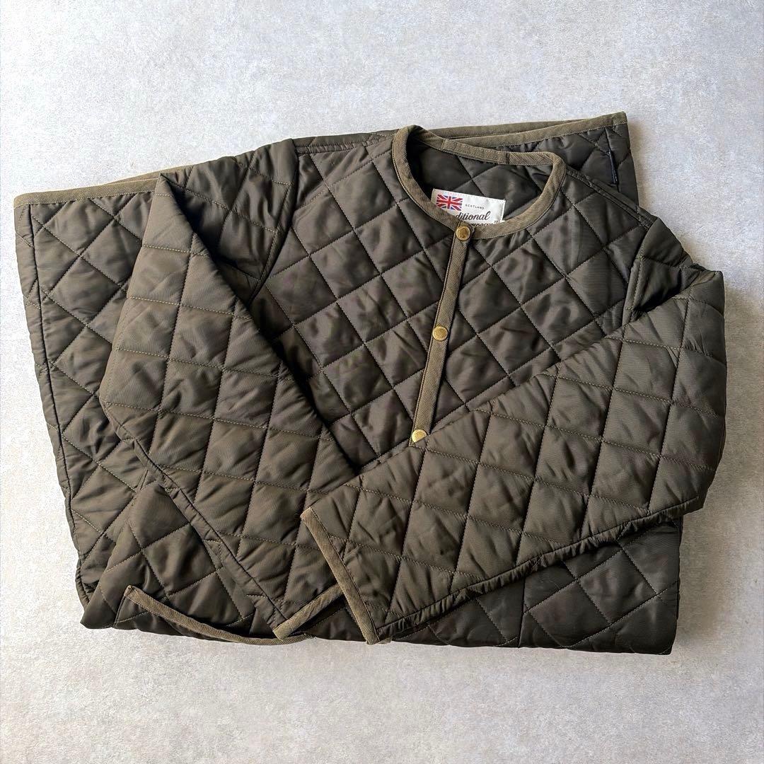 美品 トラディショナルウェザーウェア アークリー 36 キルティング コート