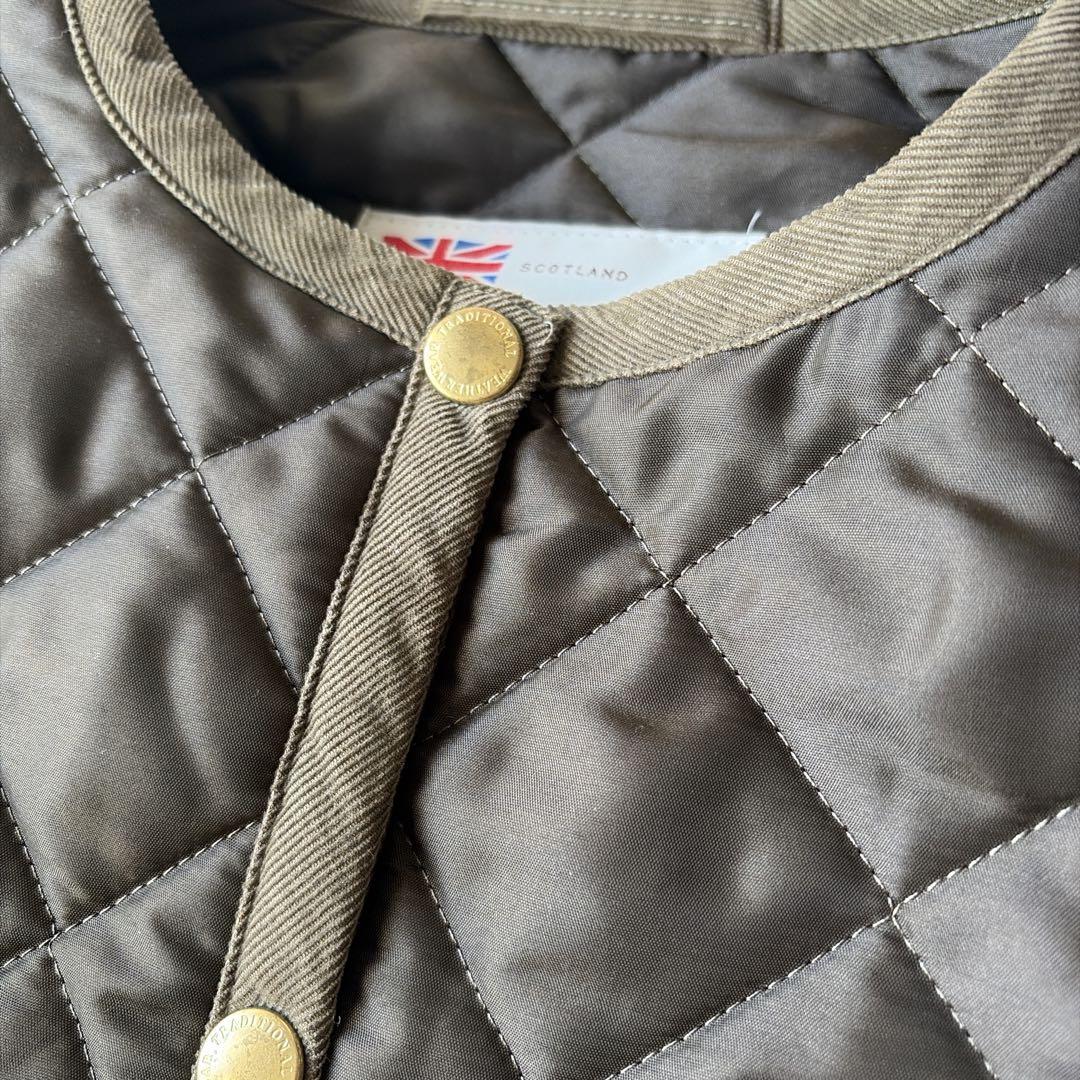 美品 トラディショナルウェザーウェア アークリー 36 キルティング コート