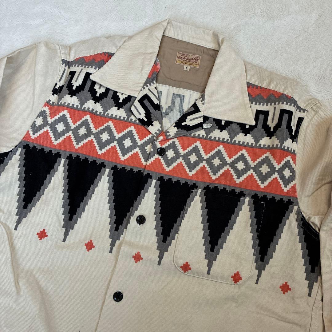 Style Eyes スタイルアイズ1950'スポーツシャツGUATEMALA