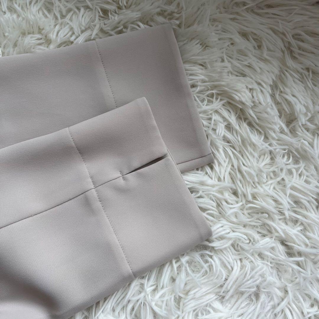 【美品】 ナチュラルビューティーベーシック ノーカラーセットアップ L