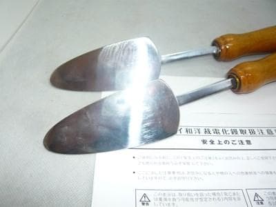 未使用品　タキイ和裁電化鏝　和裁コテ　和裁こて　タキイ製　鏝２本付