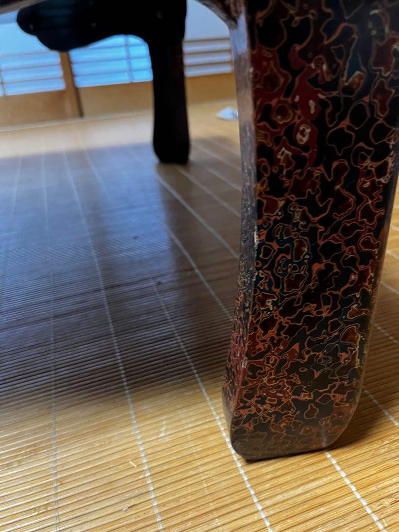 津軽塗り　座卓　テーブル（直接受け渡し可）