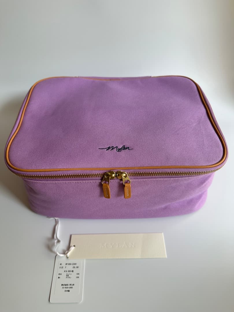 お値下げ中【新品】MYLAN マイラン トラベル スクエア ポーチ ラージ