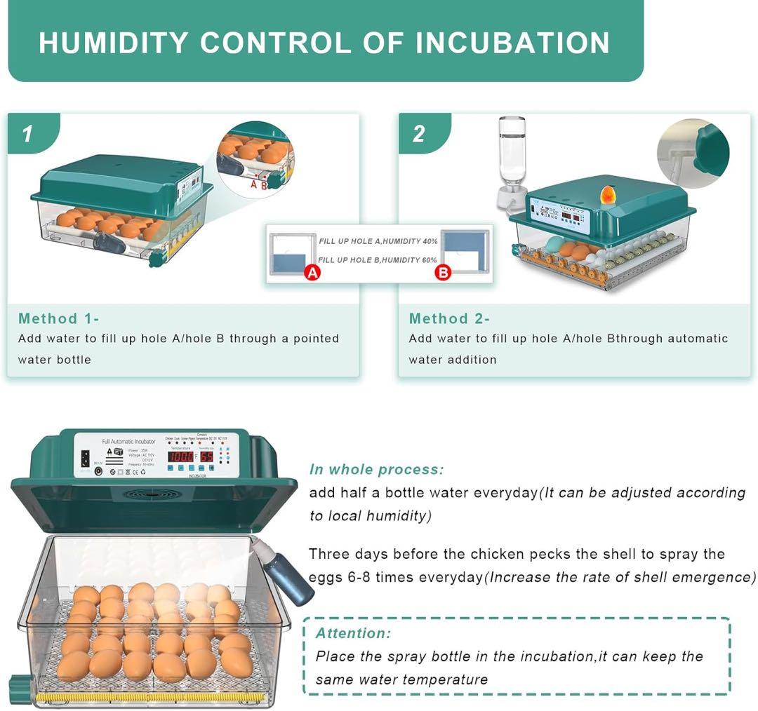 EGG INCUBATOR 最大12個用 自動湿度管理