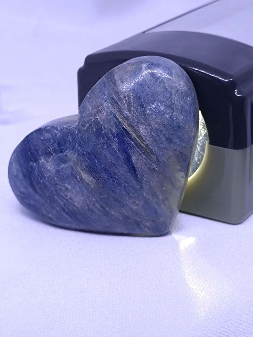 カイヤインクォーツ　カイヤナイト シリカ　ハート　パーム　2点 セット