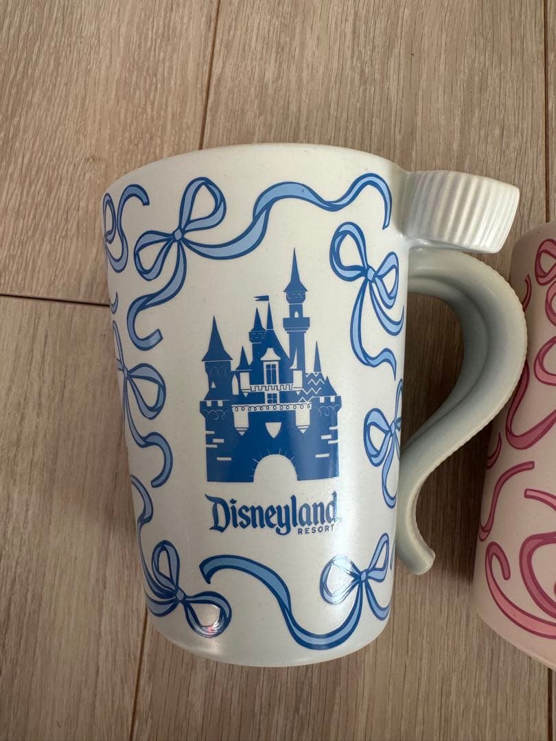アメリカ　ディズニーランド　スターバックス　コラボ　マグカップSETお城レア