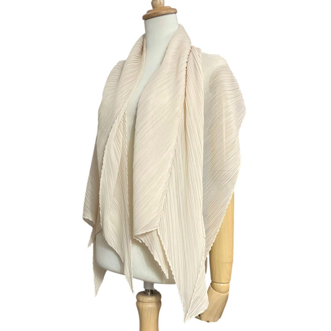 美品⭐︎PLEATS PLEASE ISSEY MIYAKE プリーツスカーフ
