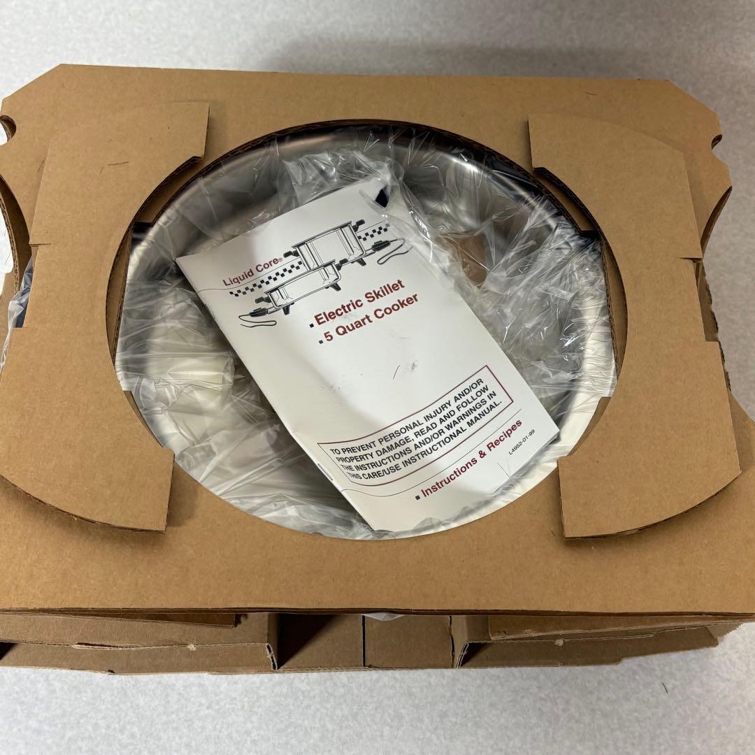 LIQUID CORE SKILLET未使用WEST BEND 電気フライパン