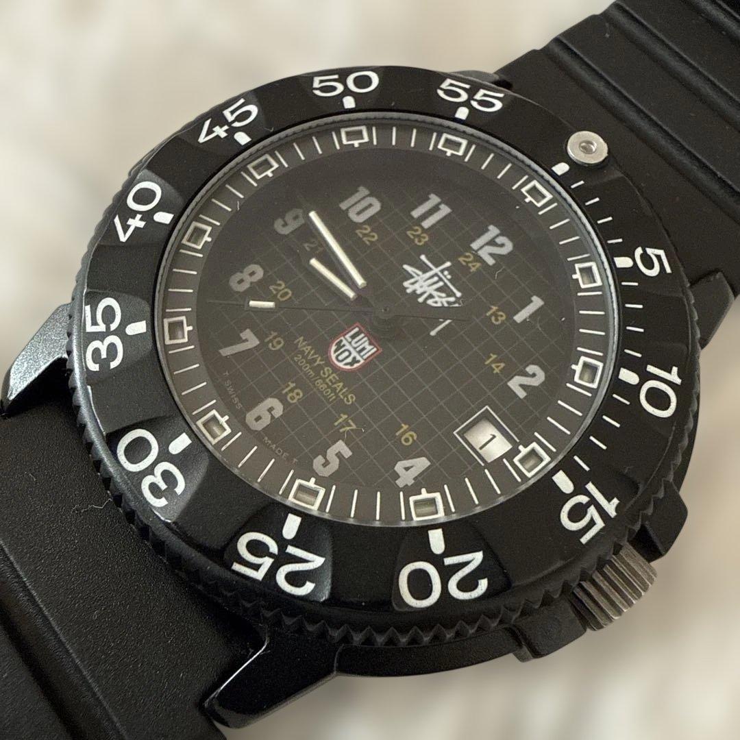 稼働品　LUMINOX ルミノックス✖️stussy ステューシー 腕時計