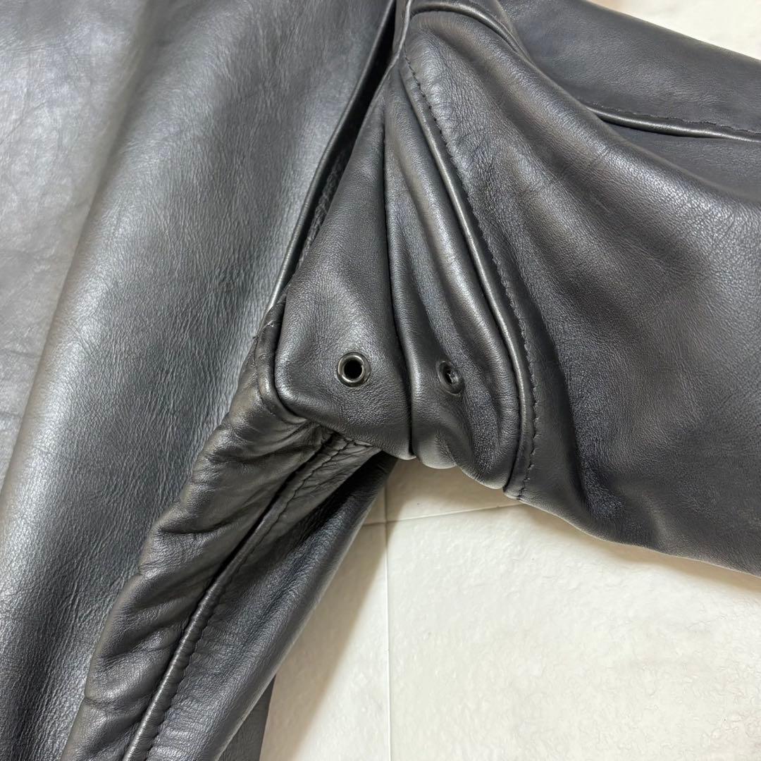 Schott ショット 641 シングルライダースジャケット 36 ボア付き