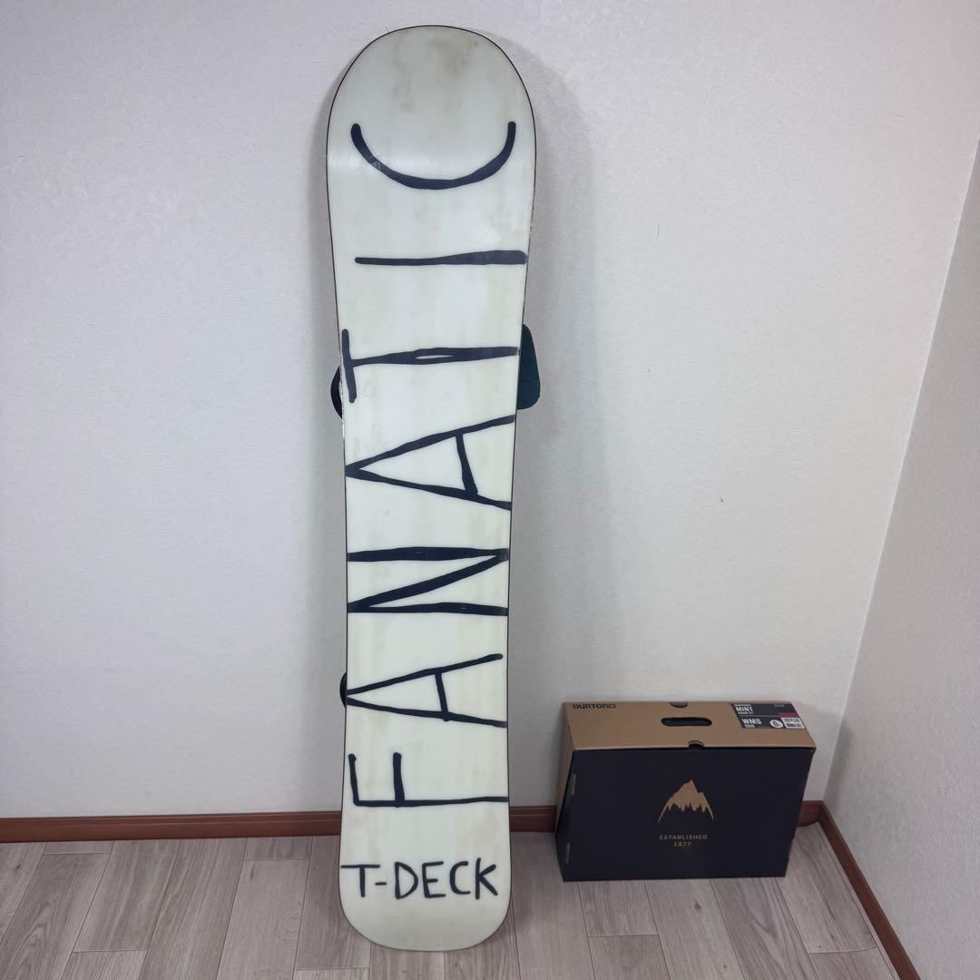 FANATIC T-DECK 153cm スノーボードセット