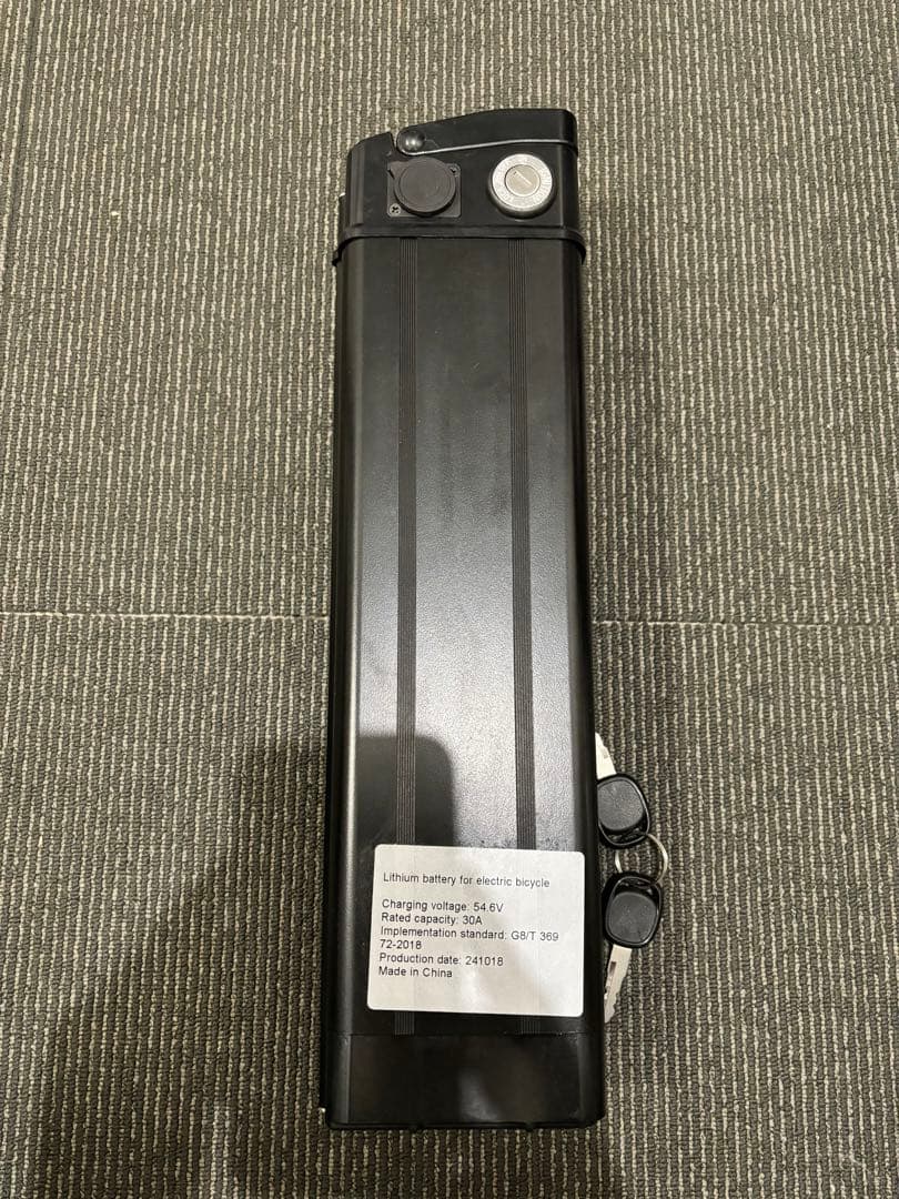 PSE適合　48v30ah大容量バッテリー　フル電動自転車用　ひねちゃ　モペット