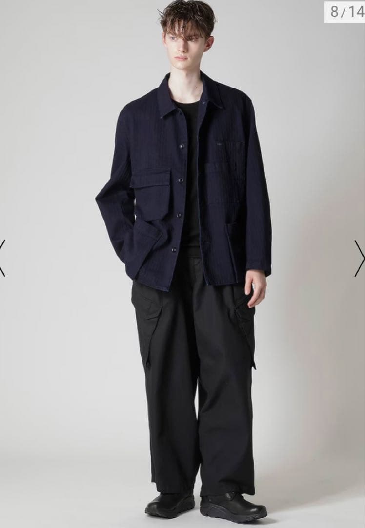 yohji yamamoto pour hommeデニムブルゾン