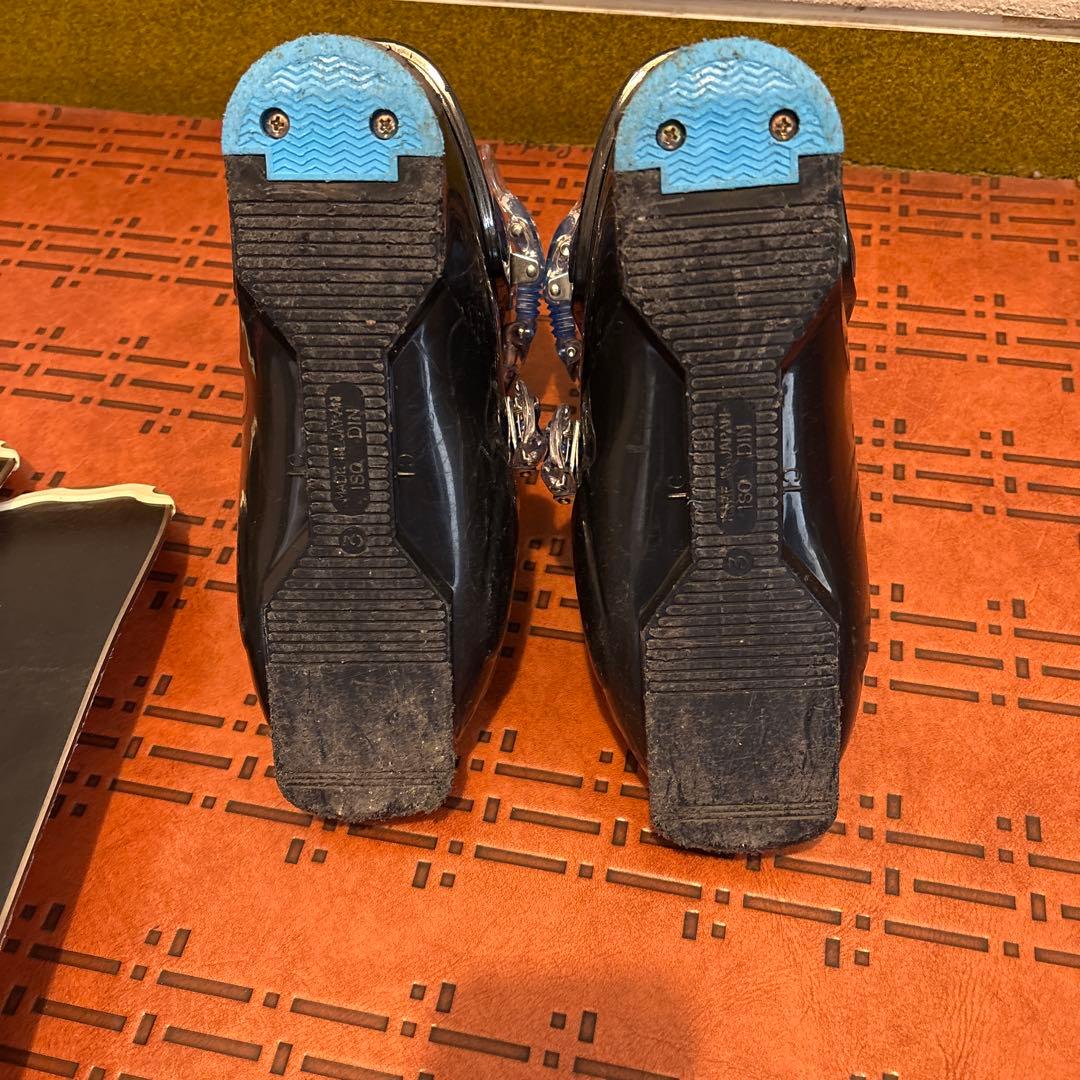 スキーセット販売　HEADスキー板117cm 、ポール、ブーツ