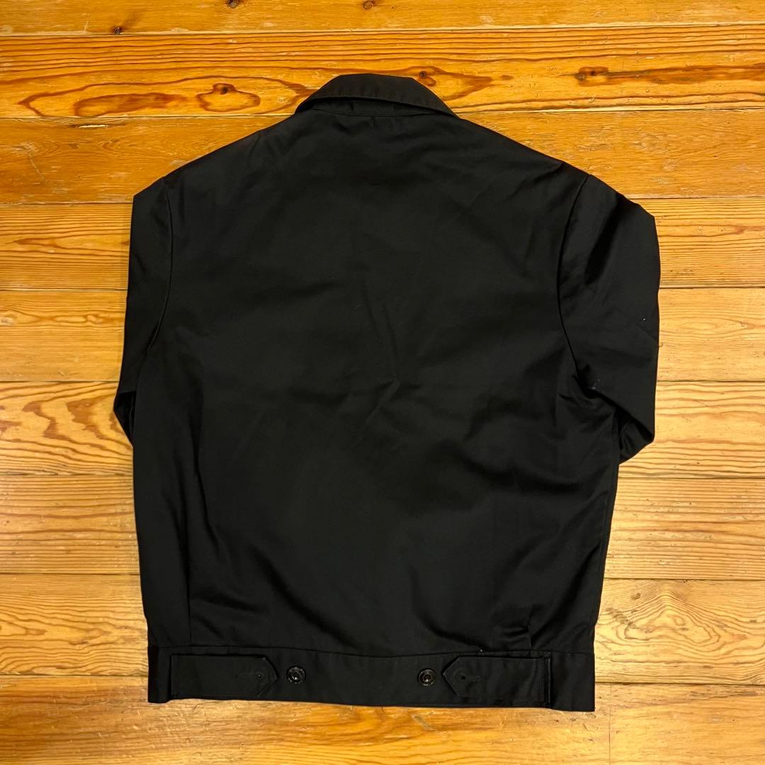 希少Dickies ブラック ワークジャケット CODY 刺繍口ゴ CMI