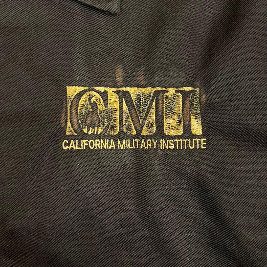 希少Dickies ブラック ワークジャケット CODY 刺繍口ゴ CMI