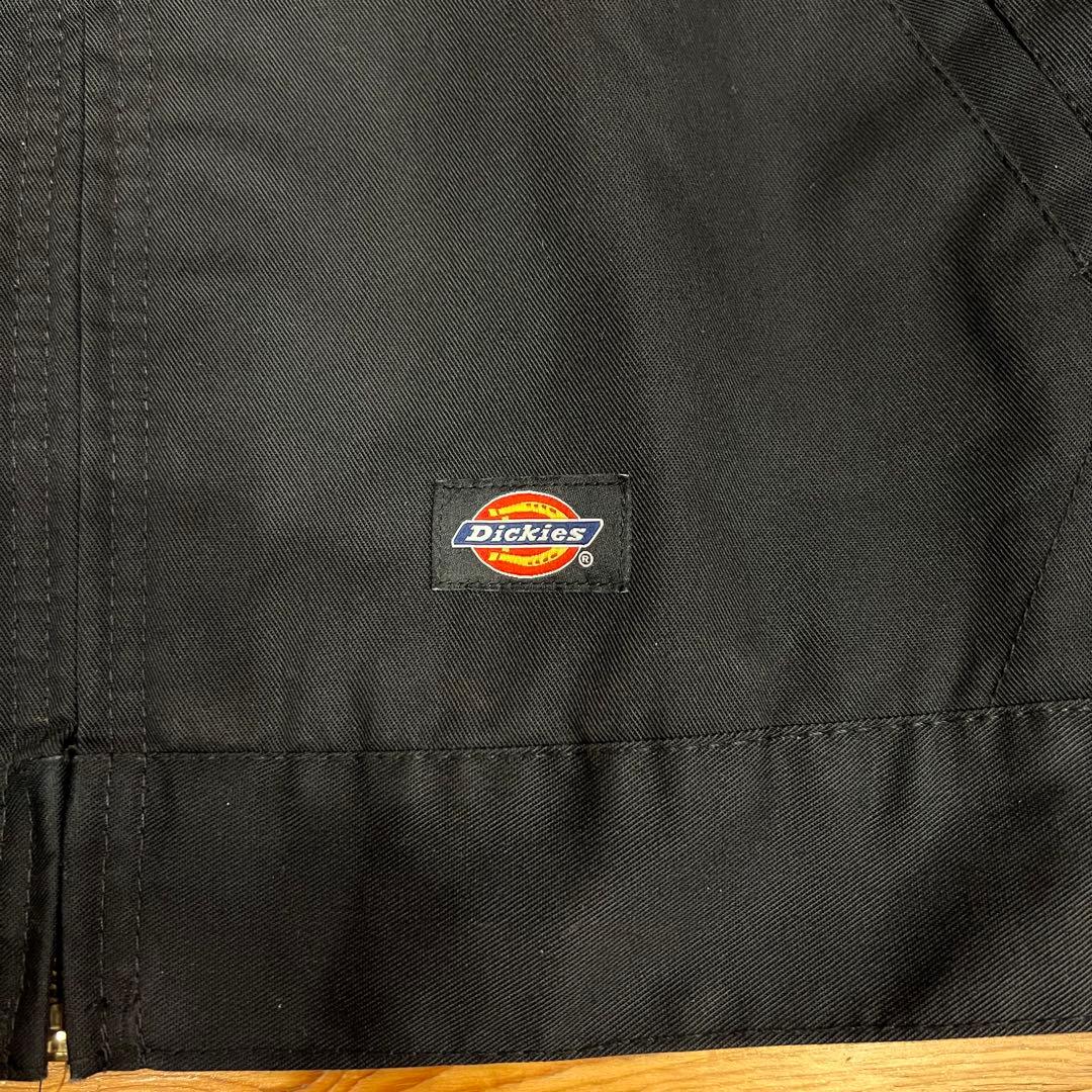 希少Dickies ブラック ワークジャケット CODY 刺繍口ゴ CMI
