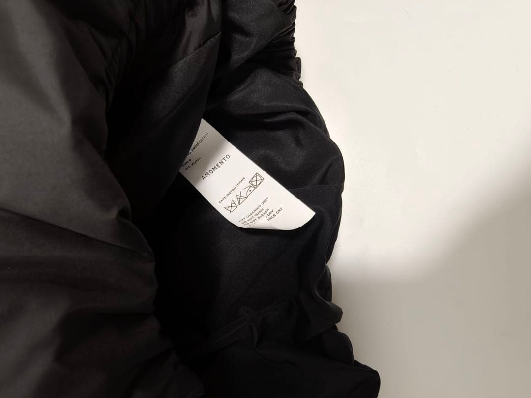 Amomento クロップドダウンジャケット 未使用タグ付き