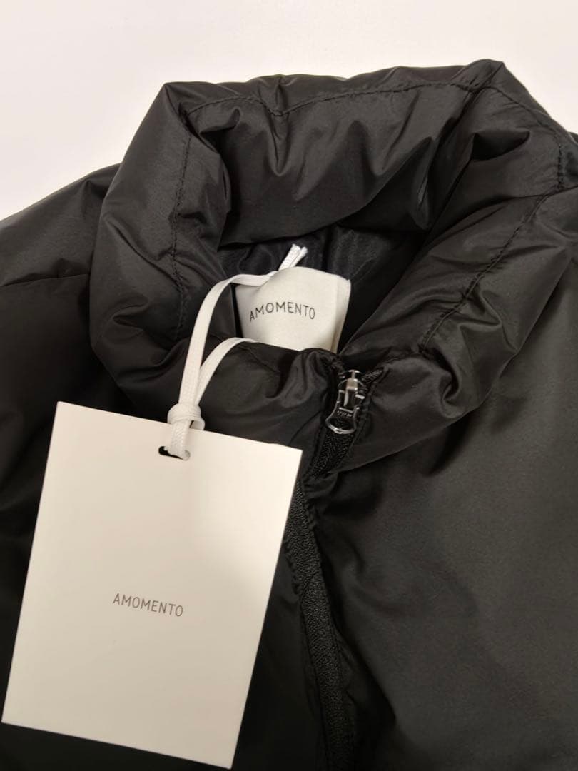 Amomento クロップドダウンジャケット 未使用タグ付き
