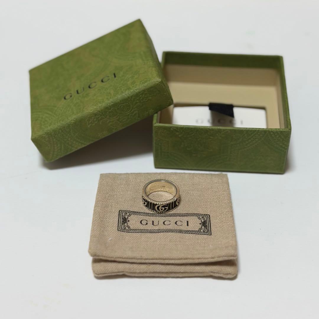 GUCCI（グッチ） インターロッキングG シルバー リング