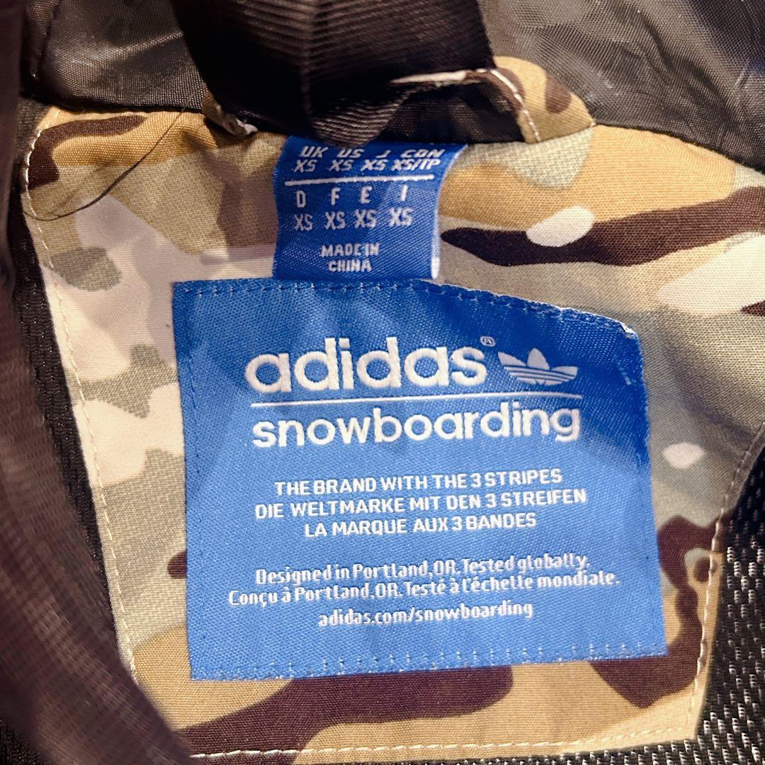 希少 シグネチャー adidasスノーボード 國母和宏 ウェア カモフラ XS