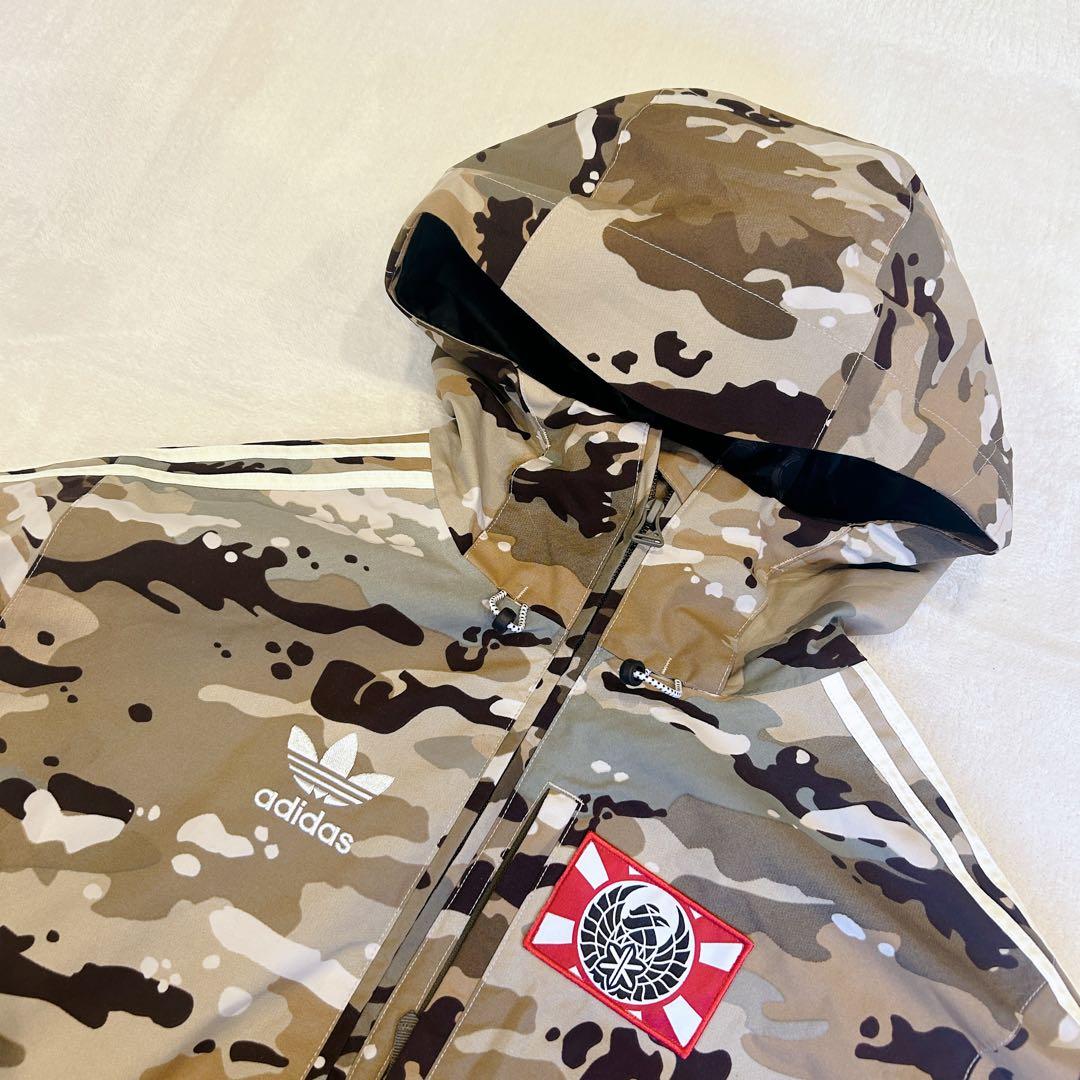 希少 シグネチャー adidasスノーボード 國母和宏 ウェア カモフラ XS
