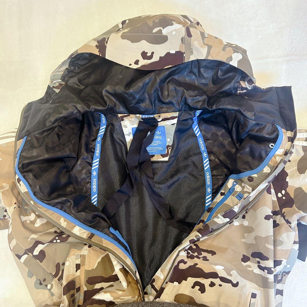 希少 シグネチャー adidasスノーボード 國母和宏 ウェア カモフラ XS