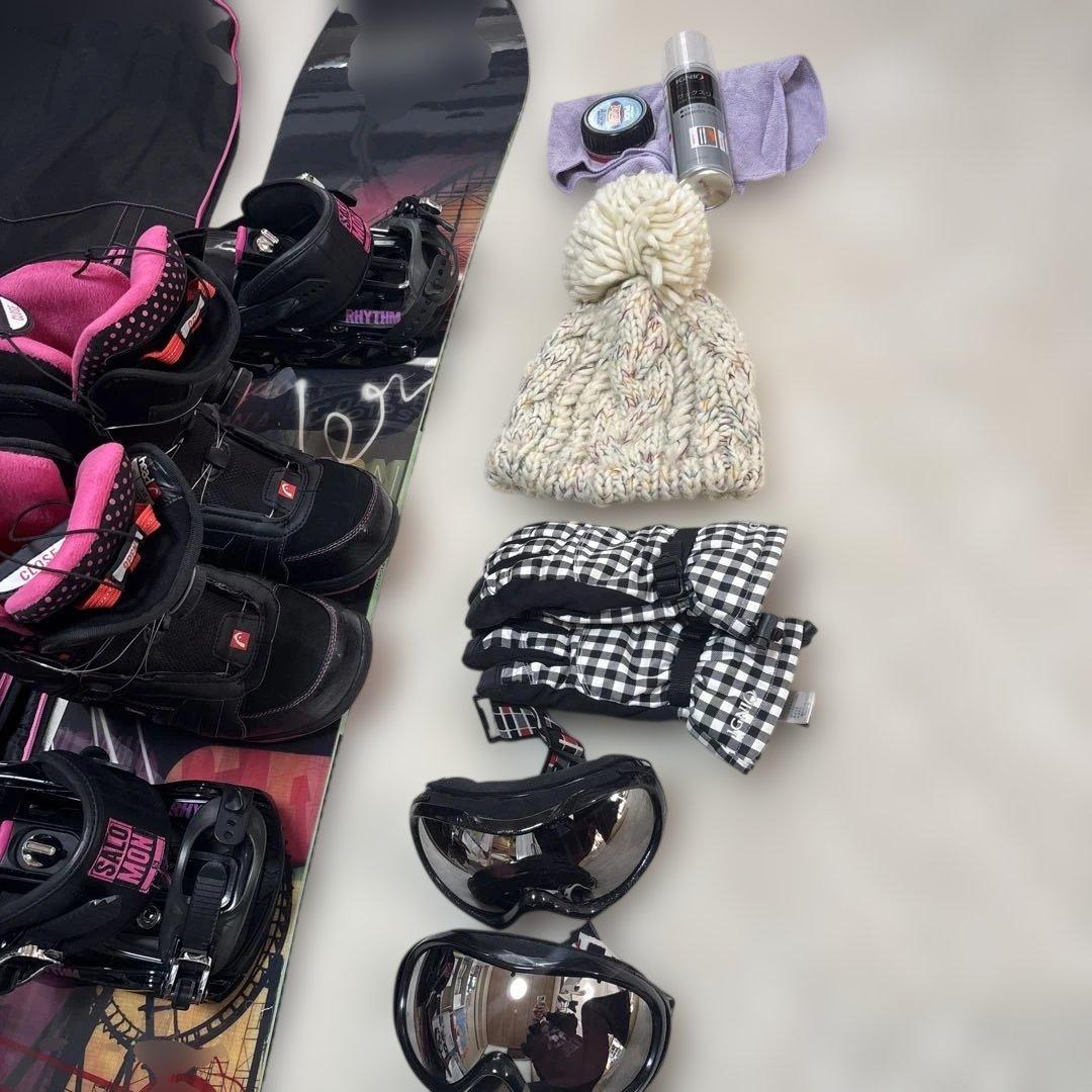 スノーボード 146cm SALOMON 7点セット