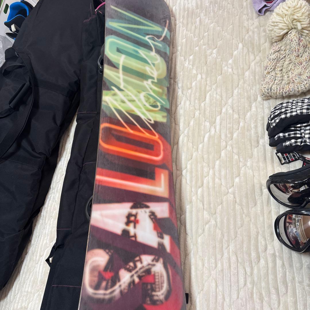 スノーボード 146cm SALOMON 7点セット