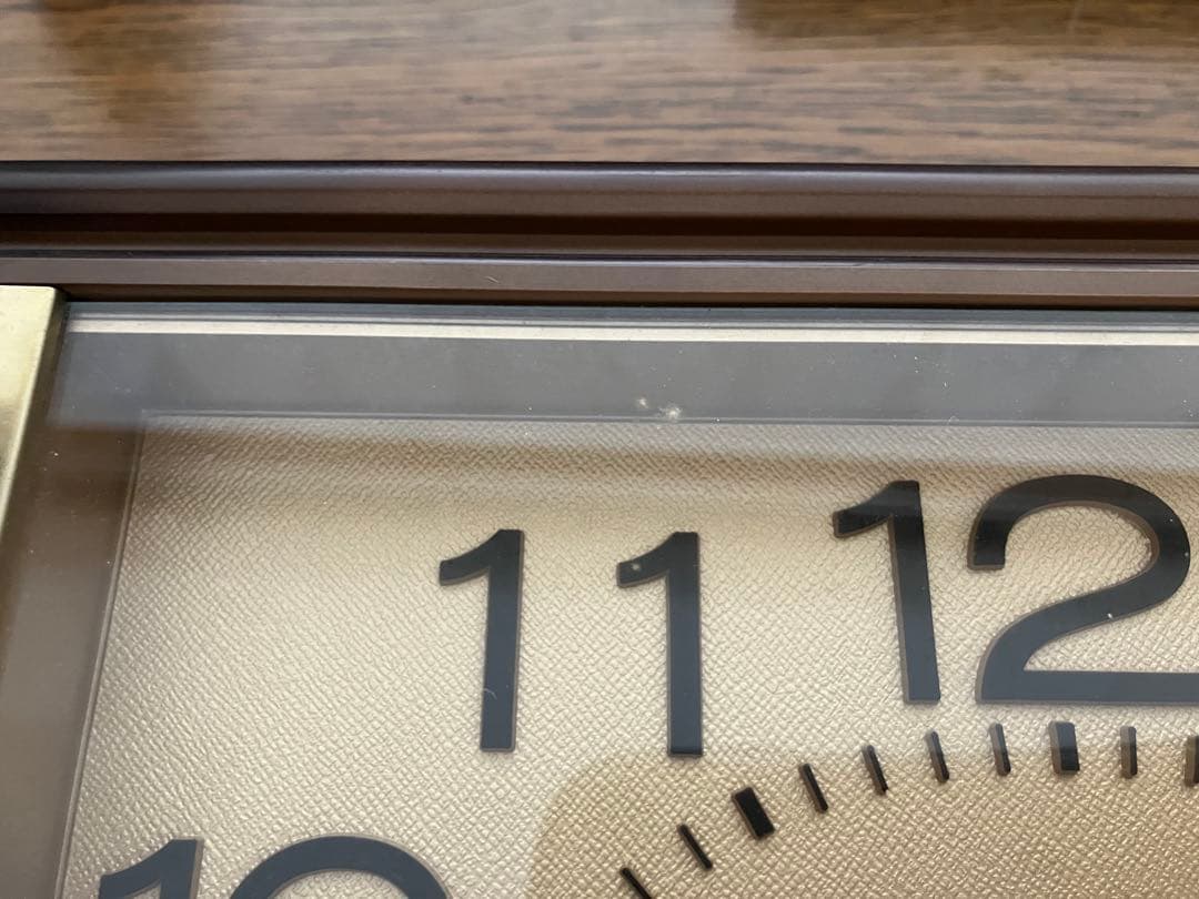 シチズン　昭和レトロ　壁掛け時計　水晶時計　リズムクォーツ　レトロインテリア