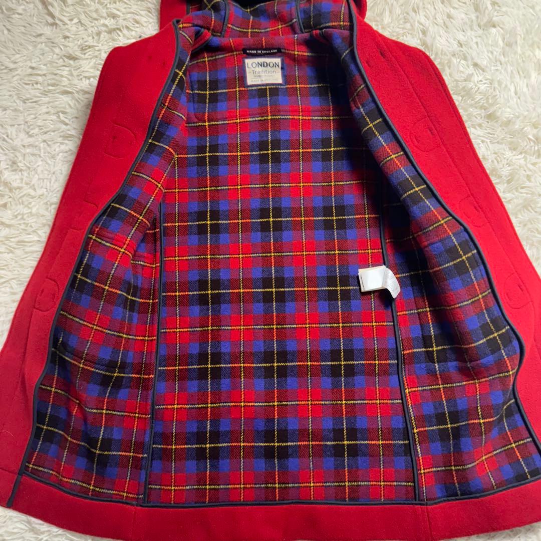【希少色】ロンドントラディション　ダッフルコート　赤　アーバンリサーチ別注