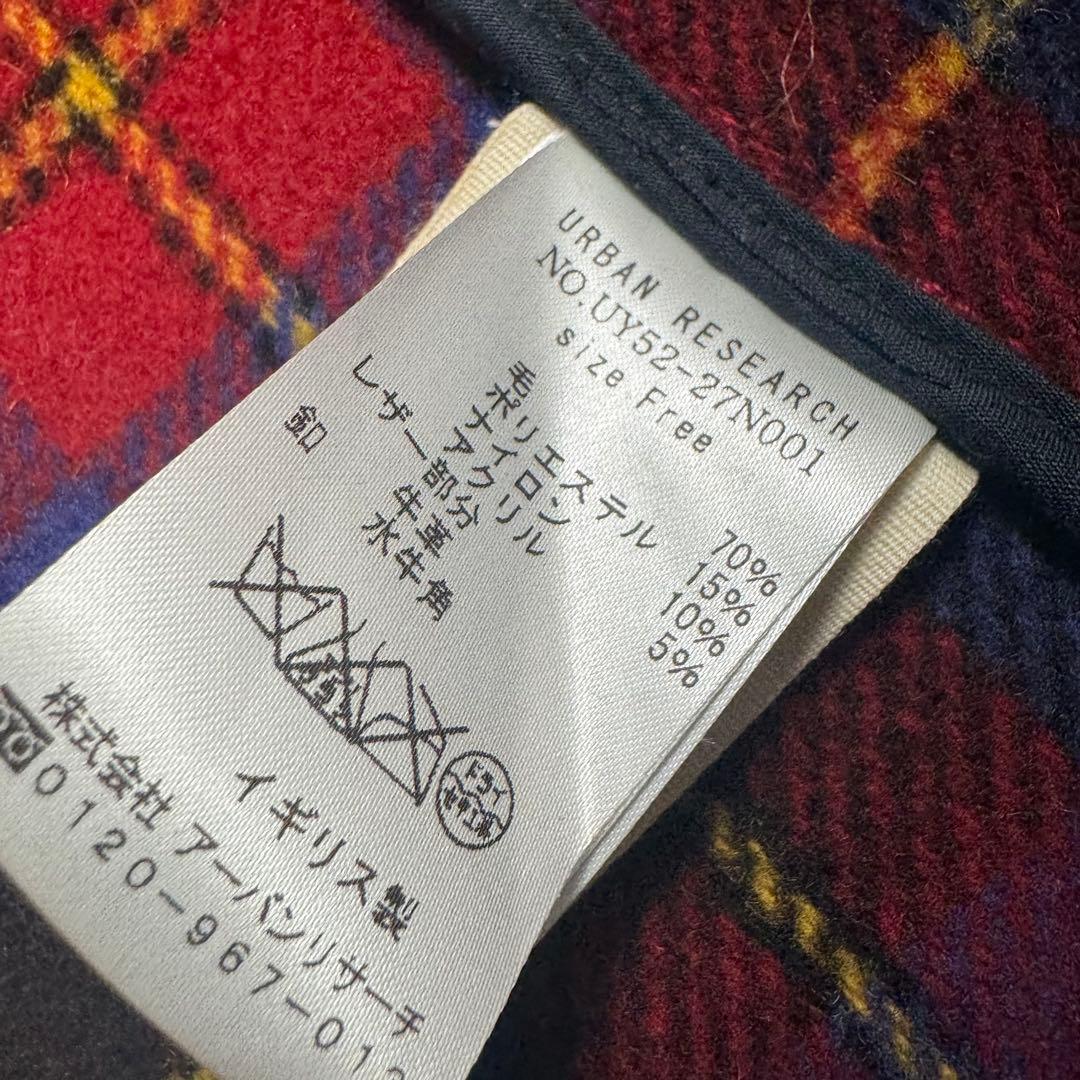 【希少色】ロンドントラディション　ダッフルコート　赤　アーバンリサーチ別注