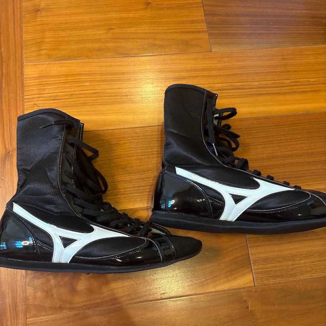 Mizuno ボクシングシューズ ブラック/ホワイト