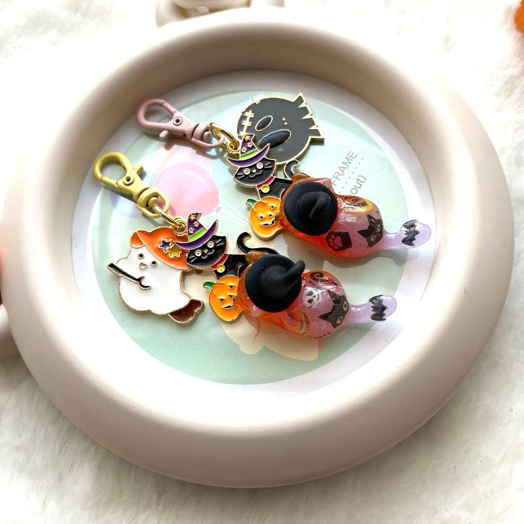 ★Halloween魔女猫ちゃんチャーム★D