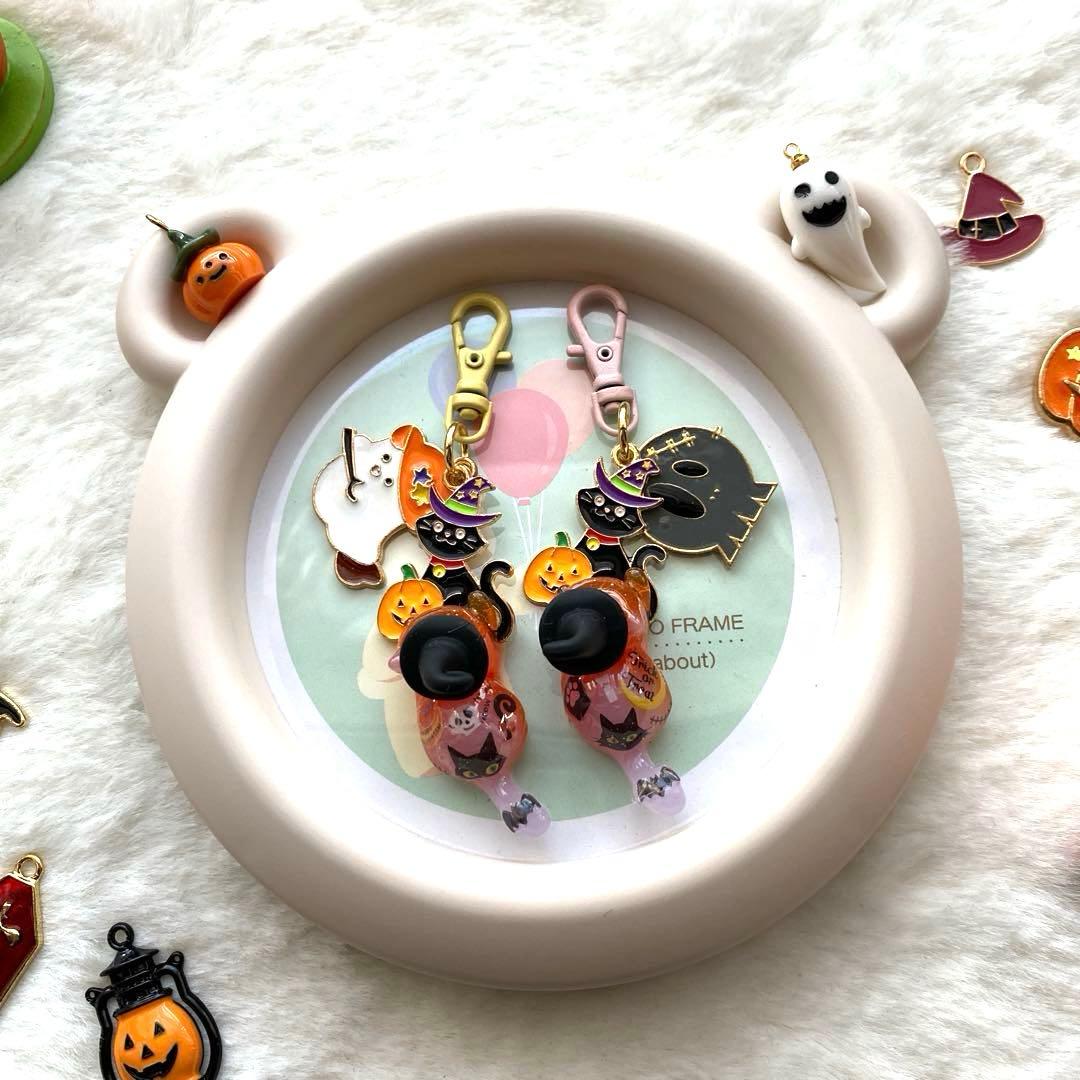 ★Halloween魔女猫ちゃんチャーム★D