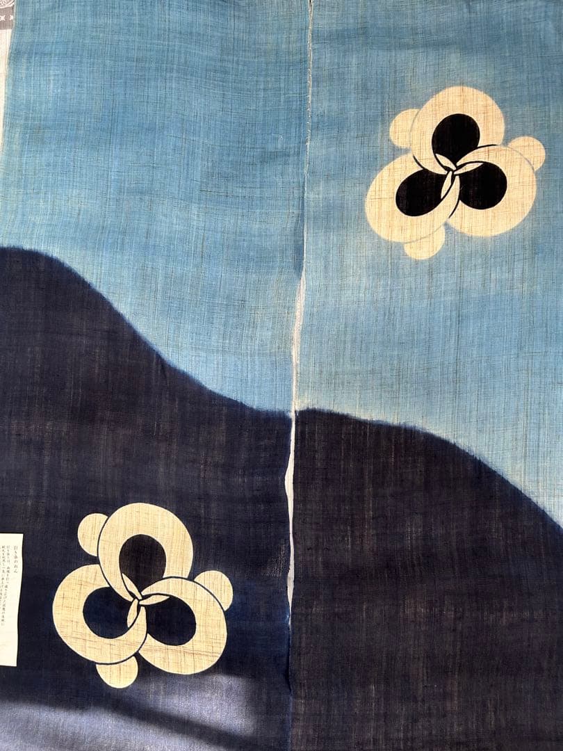 しめ縄紋の暖簾