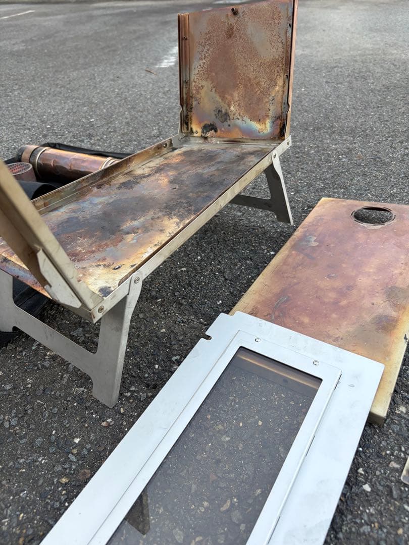 く*ん様 薪ストーブ 3f ul gear 軽量　一酸化炭素チェッカー付き