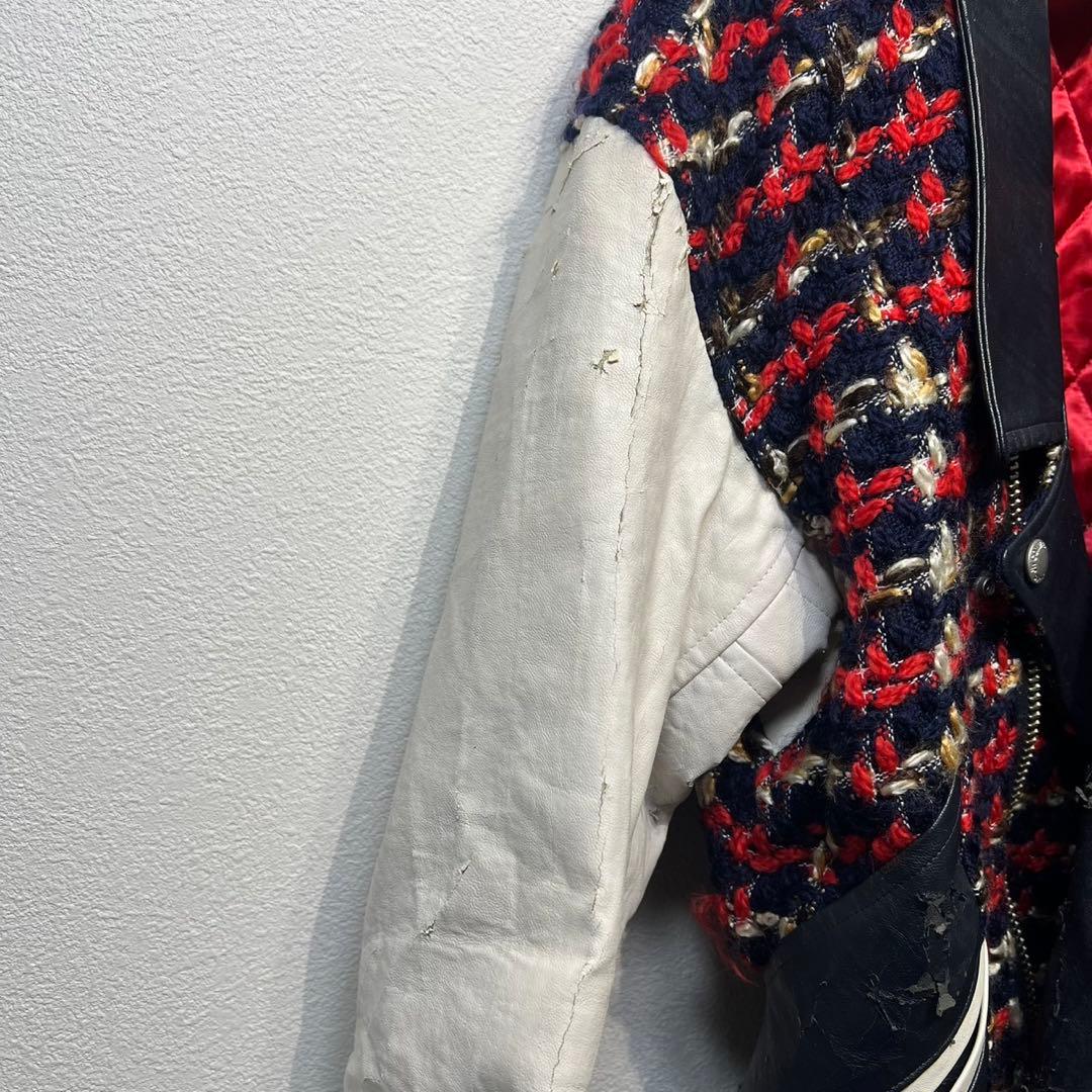 希少 13年製 ジュンヤワタナベ コムデギャルソン 上質 ライダースジャケット