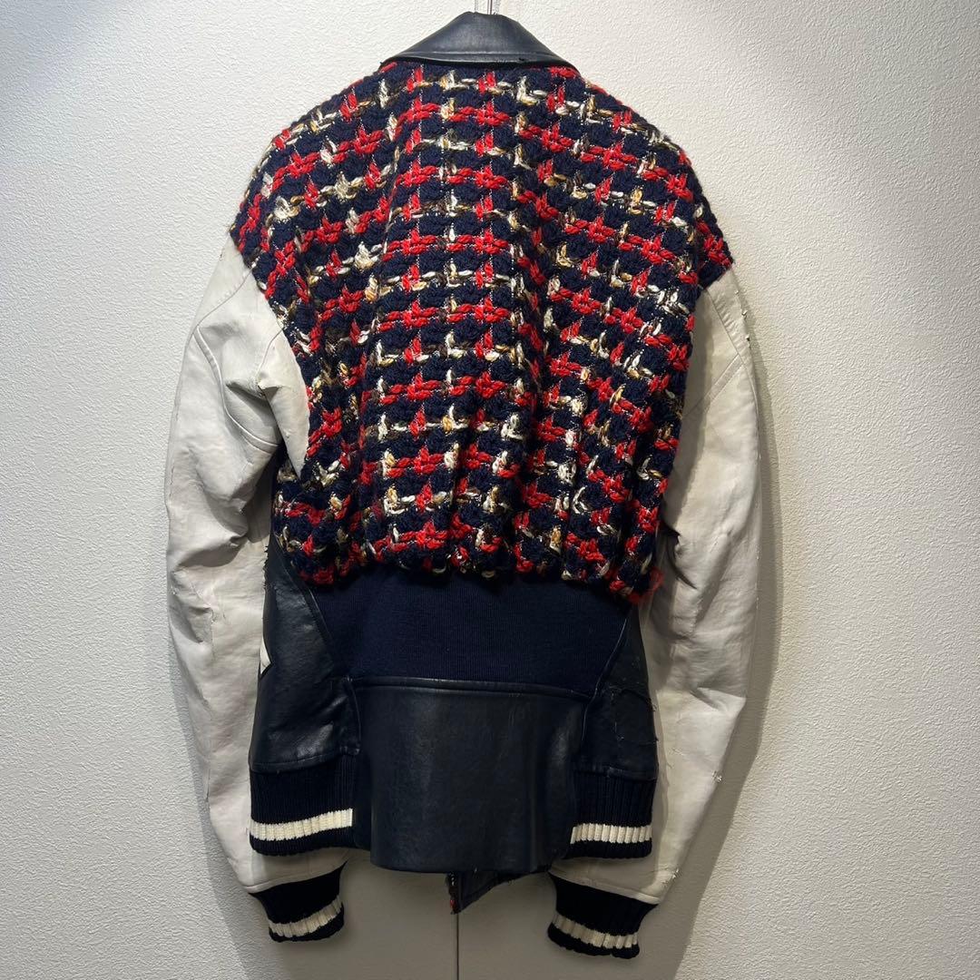 希少 13年製 ジュンヤワタナベ コムデギャルソン 上質 ライダースジャケット