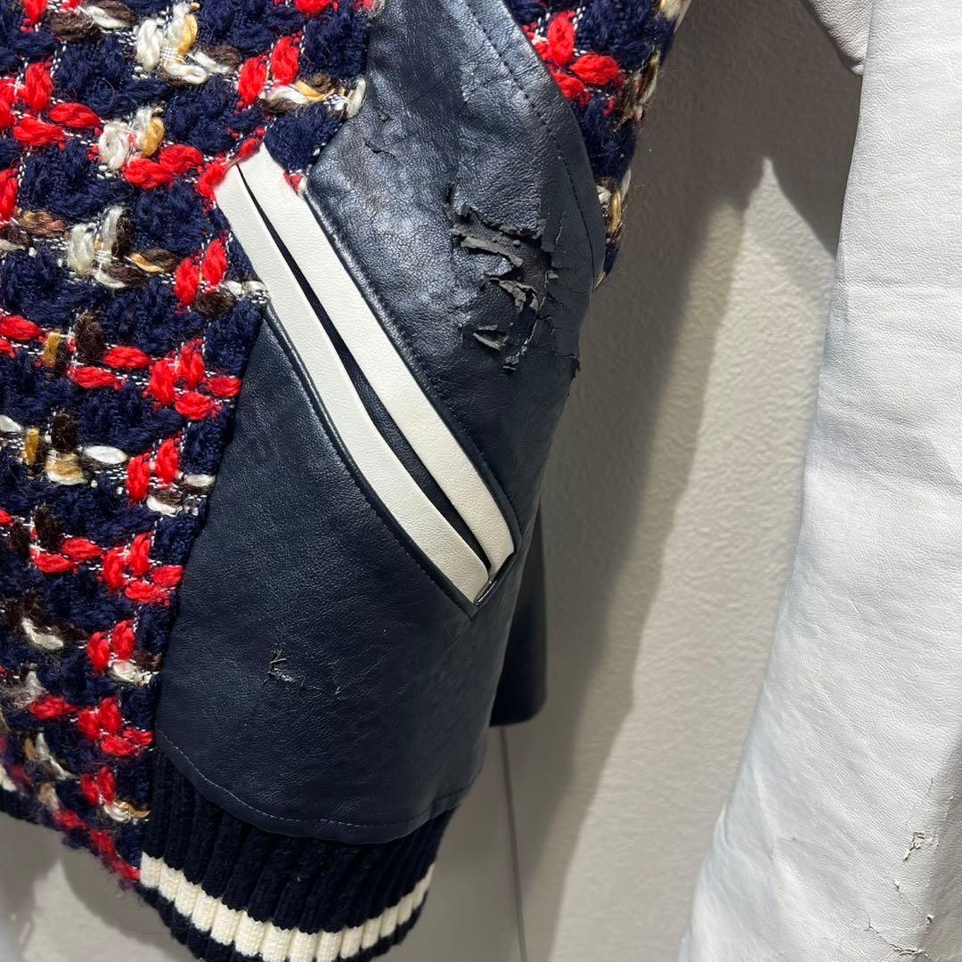 希少 13年製 ジュンヤワタナベ コムデギャルソン 上質 ライダースジャケット